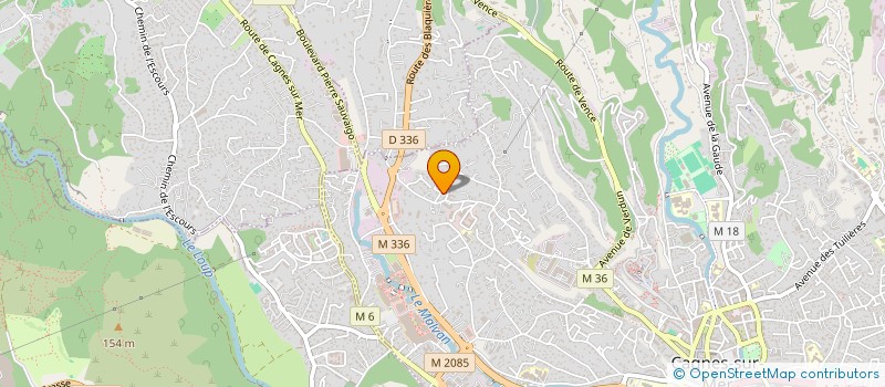 localisation de l'entreprise EXPERTS SYSTEMES à CAGNES-SUR-MER