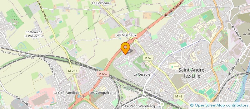 localisation de l'entreprise EXPERTS TEAM à LAMBERSART