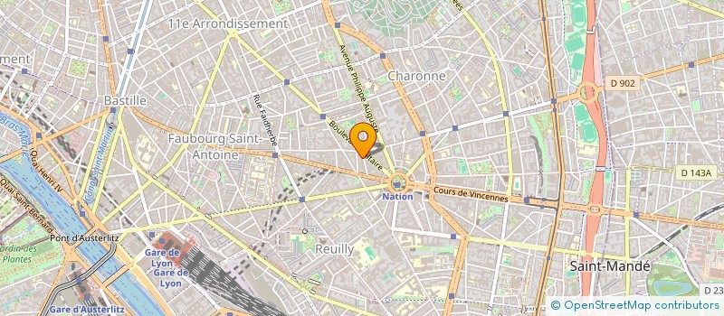 localisation de l'entreprise EXPERTT  PARIS