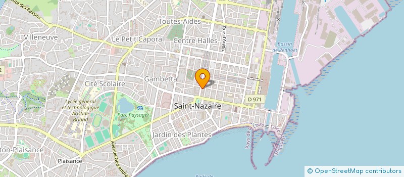 localisation de l'entreprise EXPERTYS  SAINT-NAZAIRE