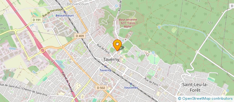 localisation de l'entreprise EXPERVIEW  SAINT-LEU-LA-FORET