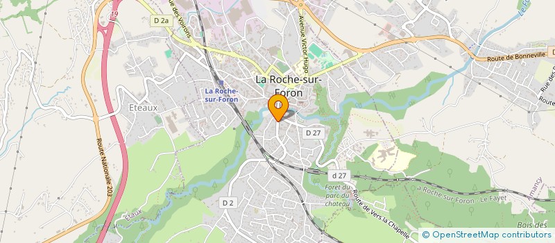 localisation de l'entreprise EXPIMA  LA ROCHE-SUR-FORON