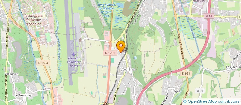 localisation de l'entreprise EXPINFO  VIVIERS-DU-LAC