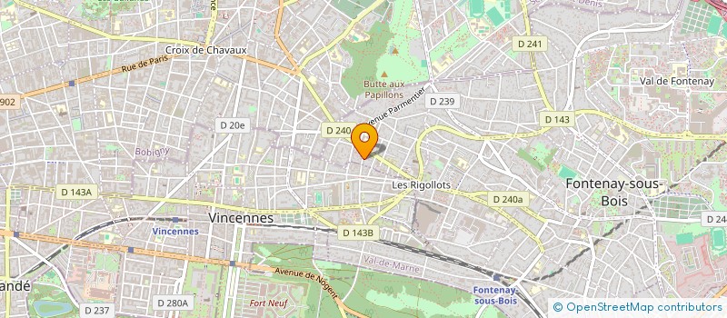 localisation de l'entreprise EXPIT CONSULTING à VINCENNES