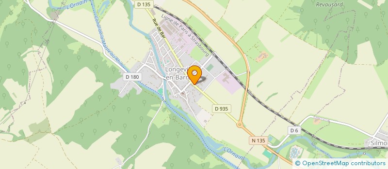 localisation de l'entreprise EXPL AGRIC A RESPONS LIMITEE ST HILAIRE à LONGEVILLE-EN-BARROIS