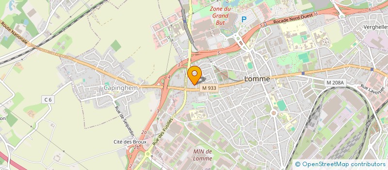 localisation de l'entreprise EXPL'AURA LA BOUSSOLE à LILLE