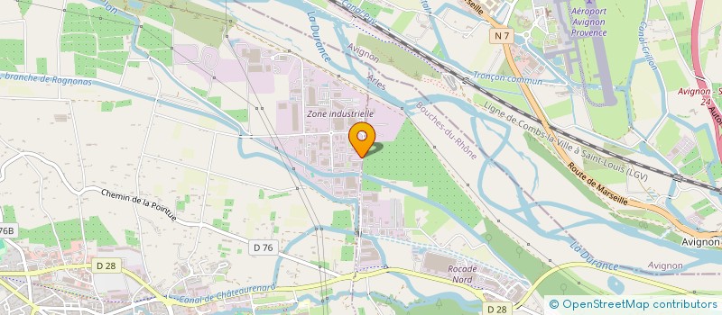 localisation de l'entreprise EXPL DES TRANSPORTS DIETRICH  CHATEAURENARD