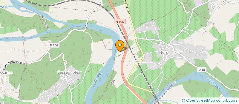 localisation de l'entreprise EXPL ETS CHAPON à VEZENOBRES