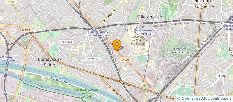 localisation de l'entreprise EXPL ETS IMPREGNA à EPINAY-SUR-SEINE