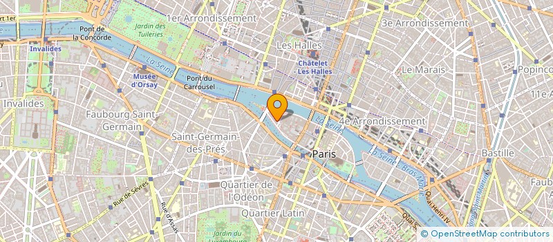 localisation de l'entreprise EXPL FOREST AGRIC GONDRECOUR à PARIS