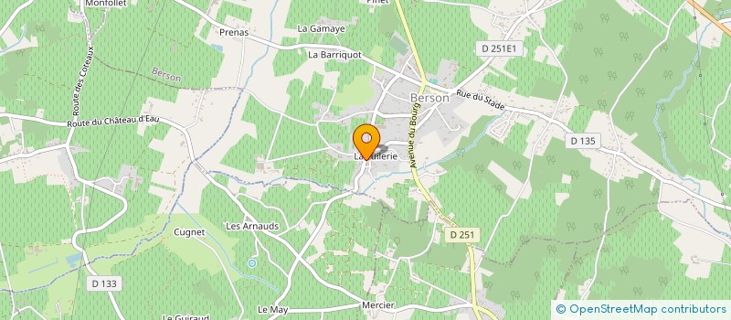 localisation de l'entreprise EXPL VIGNOBL G CARREAU ET FILS  CARS