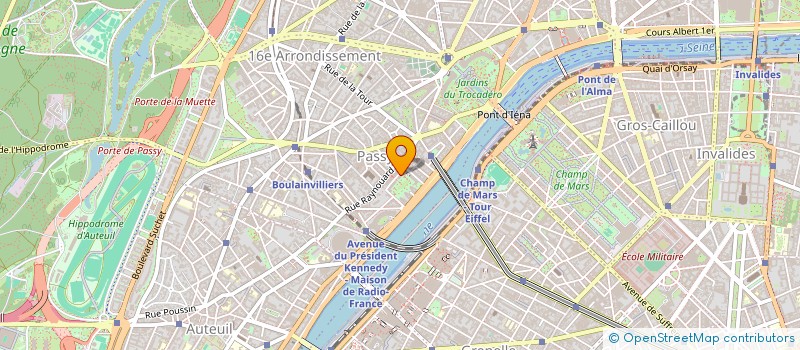 localisation de l'entreprise EXPLENIUM CONSULTING  PARIS