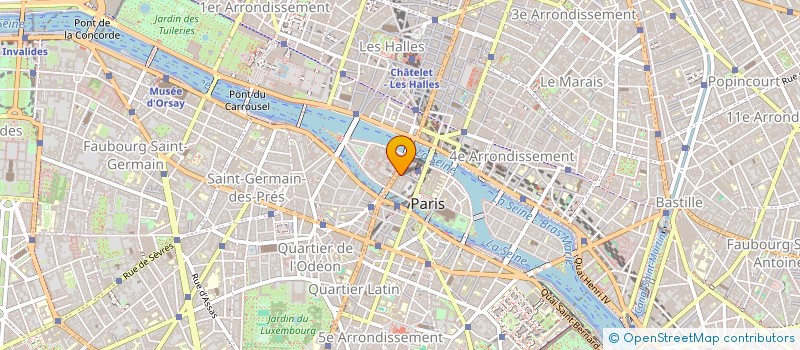 localisation de l'entreprise EXPLI SITE à PARIS