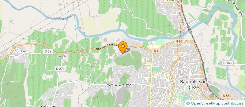 localisation de l'entreprise EXPLICIT MOVIES  BAGNOLS-SUR-CEZE