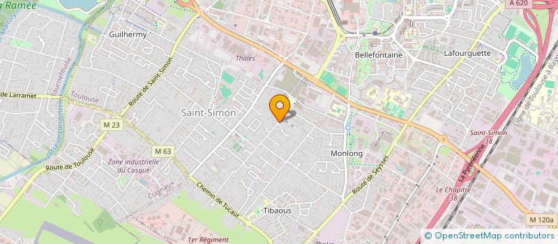 localisation de l'entreprise EXPLICITE à TOULOUSE
