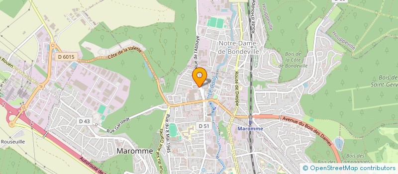 localisation de l'entreprise EXPLIVIA  MAROMME