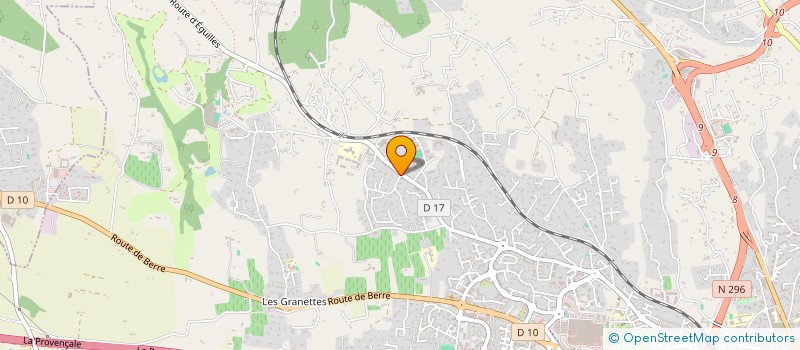 localisation de l'entreprise EXPLO 02 à AIX-EN-PROVENCE