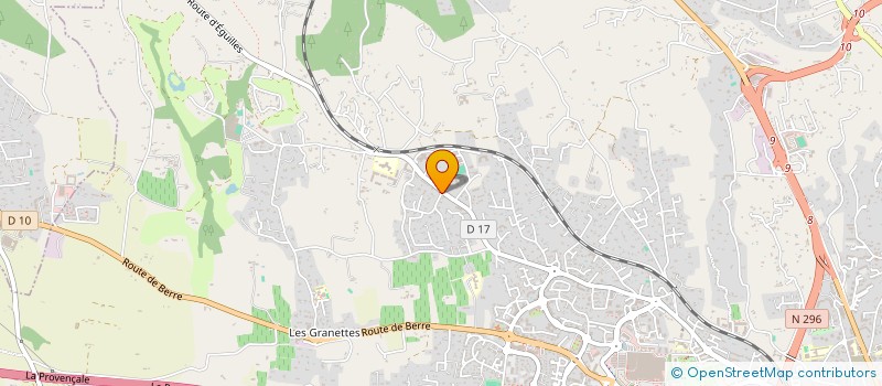 localisation de l'entreprise EXPLO 03 à AIX-EN-PROVENCE
