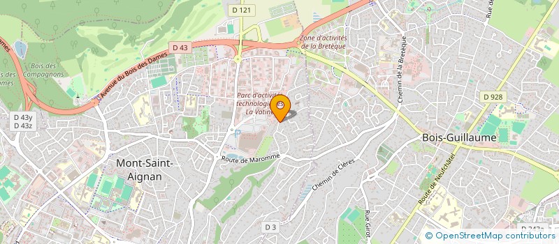 localisation de l'entreprise EXPLO GROUP  VILLERS-ECALLES