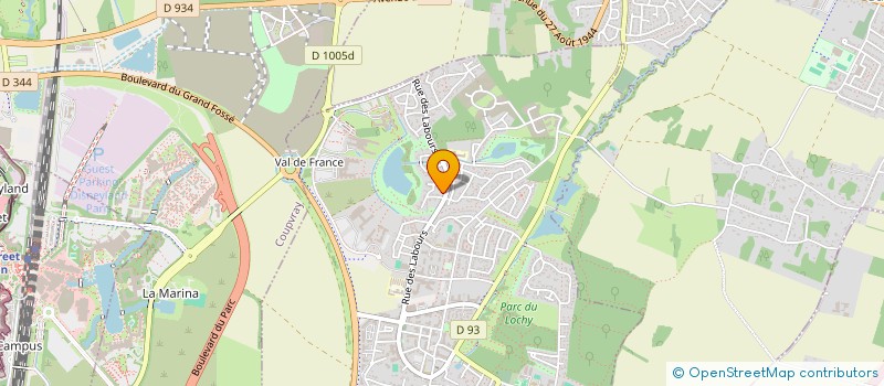 localisation de l'entreprise EXPLOGIS GEOPHYSIQUE à MAGNY-LE-HONGRE