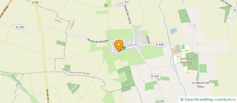 localisation de l'entreprise EXPLOI AGRICOLE TAILLE RONDE  VENDEUVRE