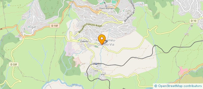 localisation de l'entreprise EXPLOI ENTREPRISE FRANCK JEREZ à FONT-ROMEU-ODEILLO-VIA