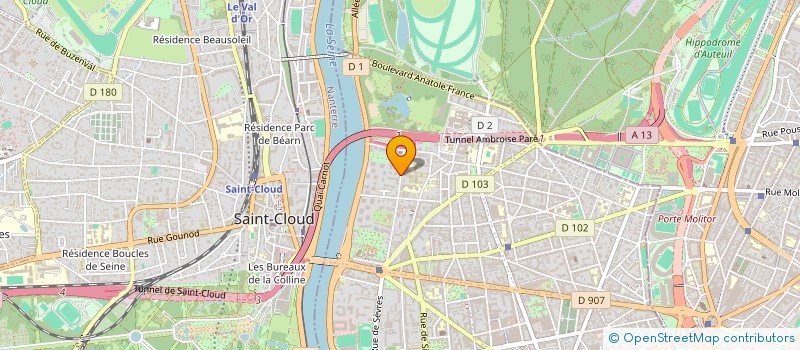 localisation de l'entreprise EXPLOIT AGENCE SPECTACL EXCUR à BOULOGNE-BILLANCOURT