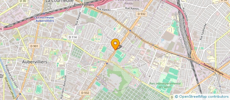 localisation de l'entreprise EXPLOIT CLINIQUE ACCOUCHEMEN à AUBERVILLIERS