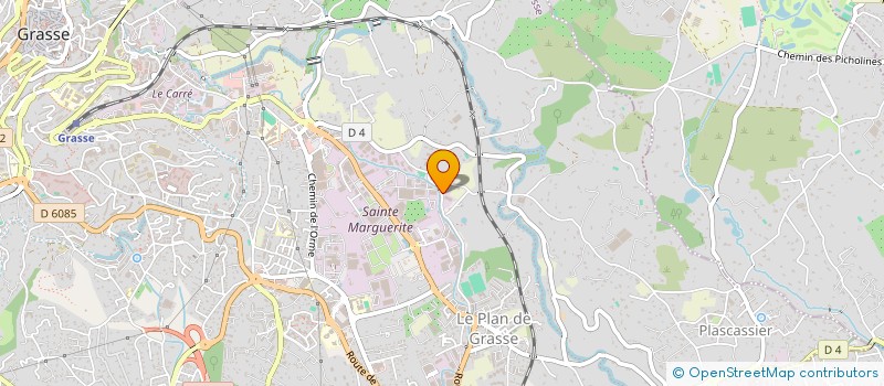 localisation de l'entreprise EXPLOIT ENTR TP ET PARTICULIERS à GRASSE