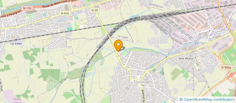 localisation de l'entreprise EXPLOIT ENTREP MARCEL SARDA à TOULOUGES