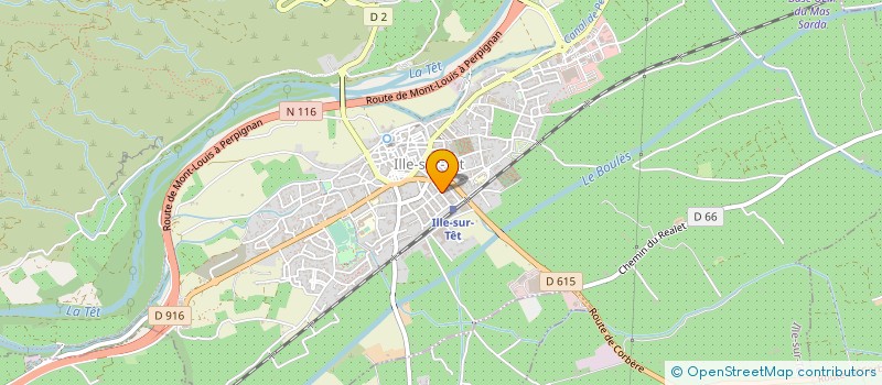 localisation de l'entreprise EXPLOIT ETABLISSEMENT XAMBILI à ILLE-SUR-TET