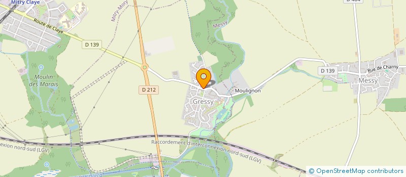 localisation de l'entreprise EXPLOIT REALIS INSTALL CHAUFF  SAINT-MESMES