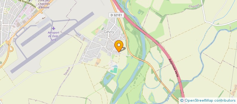 localisation de l'entreprise EXPLOITATION A RESPONSABILITE LIMITEE BAUDARD  GEVRY