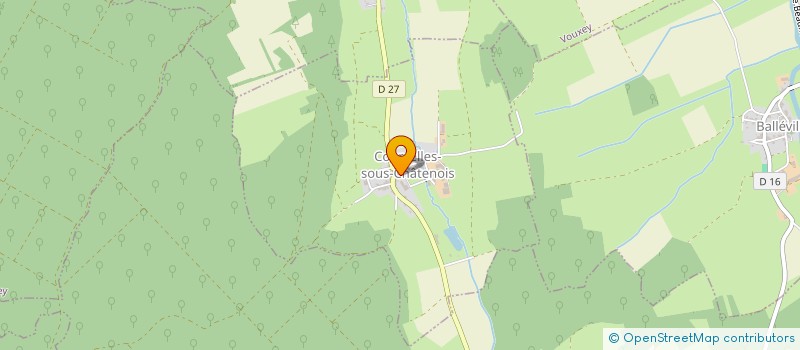 localisation de l'entreprise EXPLOITATION A RESPONSABILITE LIMITEE SARMERY  COURCELLES-SOUS-CHATENOIS