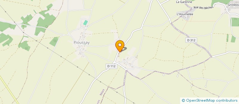 localisation de l'entreprise EXPLOITATION AGRICOLE A RESPONDABILITE LIMITEE DU GREEN CHATAIGNER  VALDELAUME