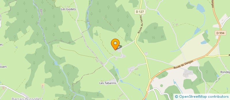localisation de l'entreprise EXPLOITATION AGRICOLE A RESPONSABILITE LIMITE DES MATRATS à LODDES