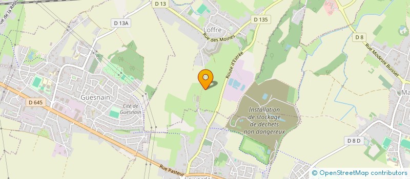 localisation de l'entreprise EXPLOITATION AGRICOLE A RESPONSABILITE LIMITE WILLIOT PERE ET FILS  LOFFRE