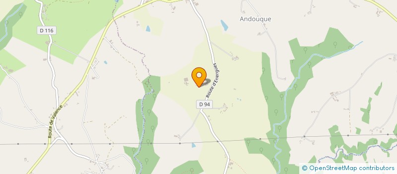 localisation de l'entreprise EXPLOITATION AGRICOLE A RESPONSABILITE LIMITEE ARNAL-MOLINIER  ANDOUQUE