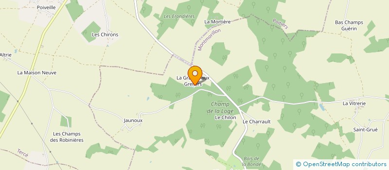 localisation de l'entreprise EXPLOITATION AGRICOLE A RESPONSABILITE LIMITEE AUBRUN  VALDIVIENNE