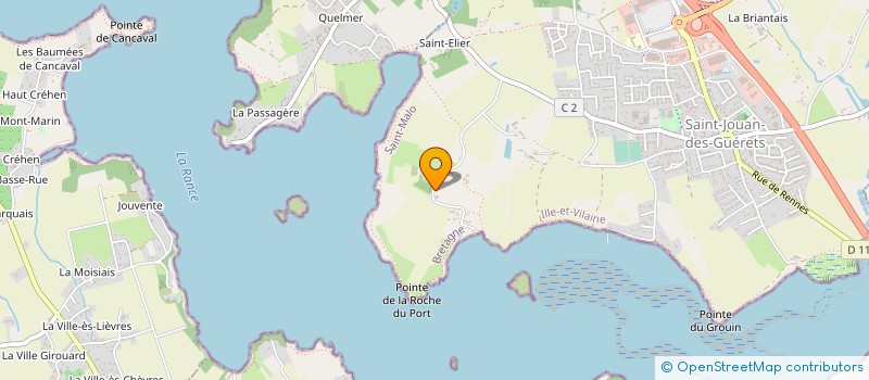 localisation de l'entreprise EXPLOITATION AGRICOLE A RESPONSABILITE LIMITEE AVRIL à SAINT-PERE-MARC-EN-POULET