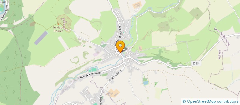 localisation de l'entreprise EXPLOITATION AGRICOLE A RESPONSABILITE LIMITEE BALLIET PIERRE  SCHMITTVILLER