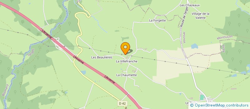 localisation de l'entreprise EXPLOITATION AGRICOLE A RESPONSABILITE LIMITEE BENI LAURENT à TARGET