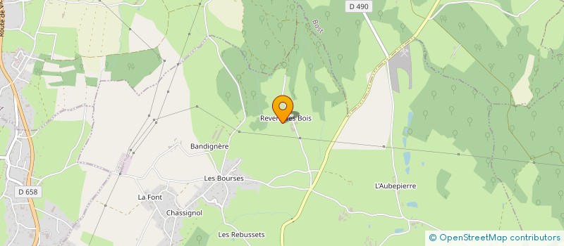 localisation de l'entreprise EXPLOITATION AGRICOLE A RESPONSABILITE LIMITEE BIGAY OLIVIER à CUSSET