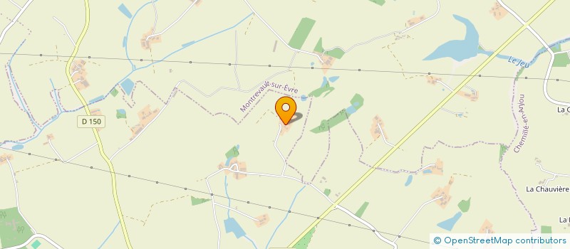 localisation de l'entreprise EXPLOITATION AGRICOLE A RESPONSABILITE LIMITEE BIO SEV à BEAUPREAU-EN-MAUGES