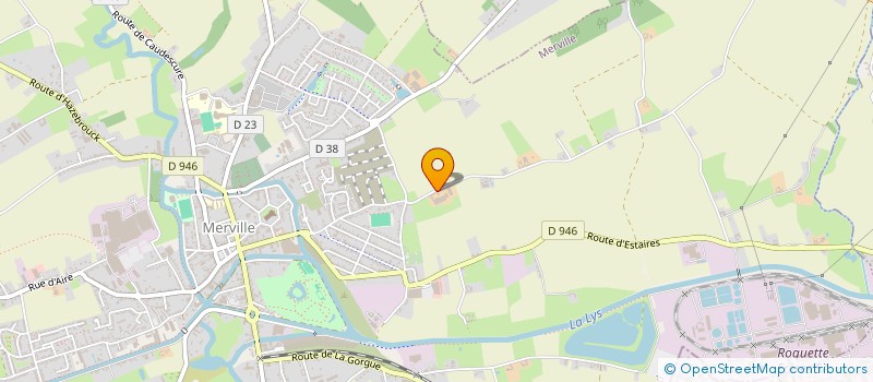 localisation de l'entreprise EXPLOITATION AGRICOLE A RESPONSABILITE LIMITEE CALLEWAERT à MERVILLE