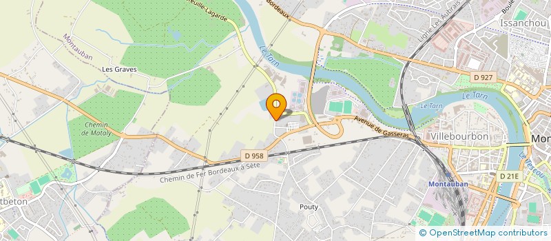 localisation de l'entreprise EXPLOITATION AGRICOLE A RESPONSABILITE LIMITEE CENCIGH à MONTAUBAN