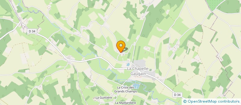 localisation de l'entreprise EXPLOITATION AGRICOLE A RESPONSABILITE LIMITEE CHAUVIN BAILLY à LOIR EN VALLEE