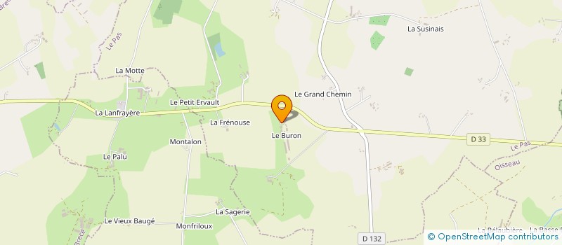 localisation de l'entreprise EXPLOITATION AGRICOLE A RESPONSABILITE LIMITEE COCORICO à LE PAS