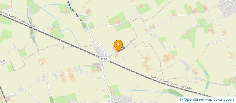 localisation de l'entreprise EXPLOITATION AGRICOLE A RESPONSABILITE LIMITEE CODDEVILLE EMMANUEL  SAINTE-MARIE-CAPPEL