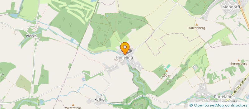 localisation de l'entreprise EXPLOITATION AGRICOLE A RESPONSABILITE LIMITEE D'EVANGE à BREISTROFF-LA-GRANDE